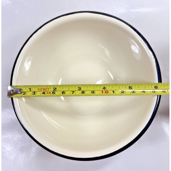 Crow Canyon Home Enamel Popcorn Bowls Red Ceral Bowls Set of 2 - Picture 7 of 7